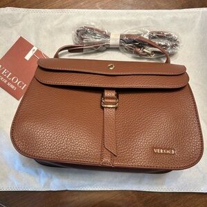 🆕Veloci Brown Crossbody Bag NWT